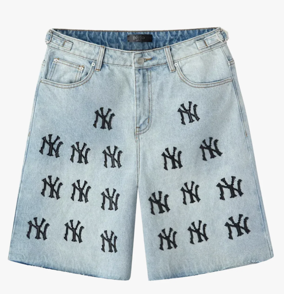 HMDD NY Digi Denim Jean Shorts