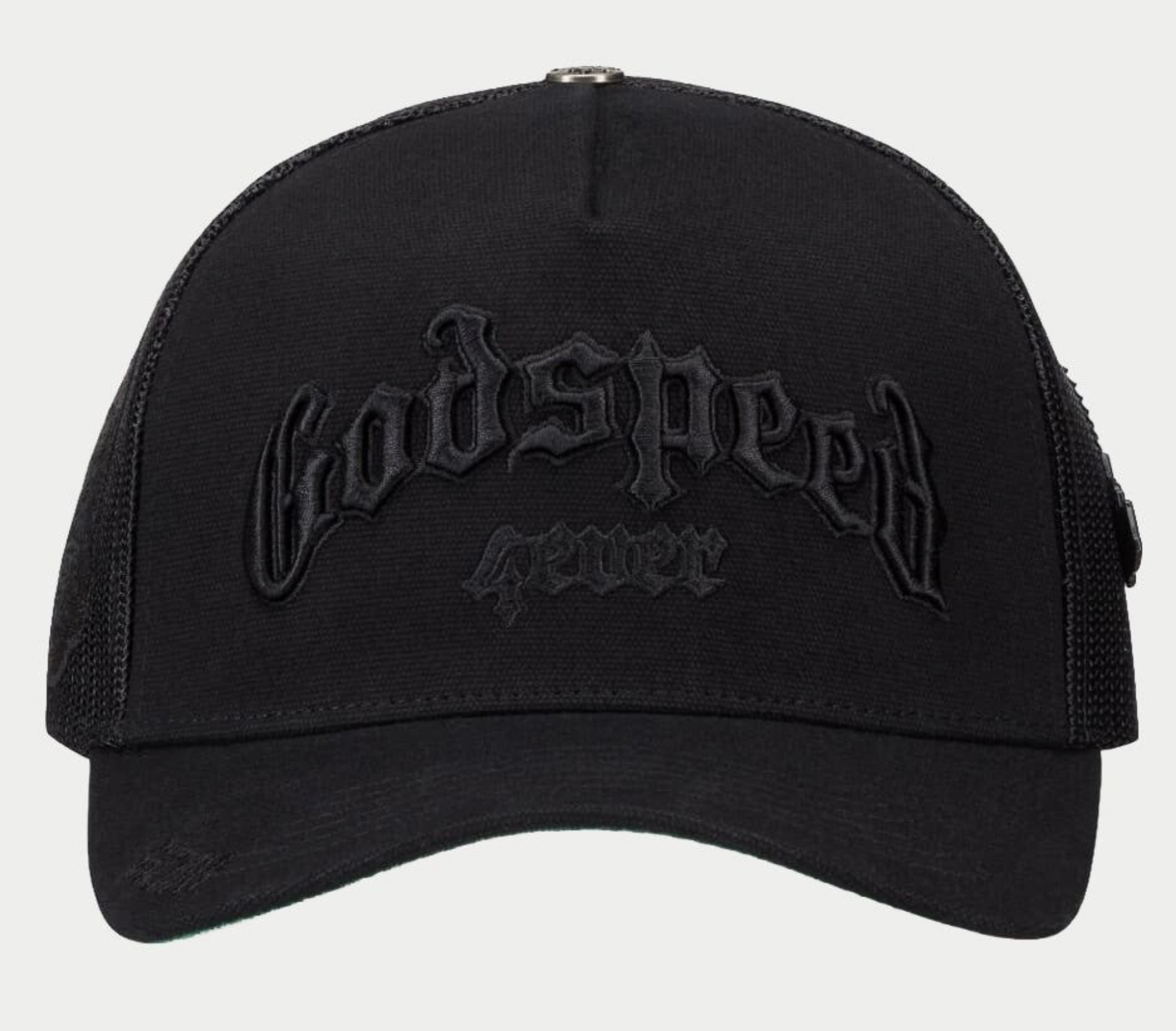 Godspeed "GS Forever" Trucker Hat (Vanta Black)