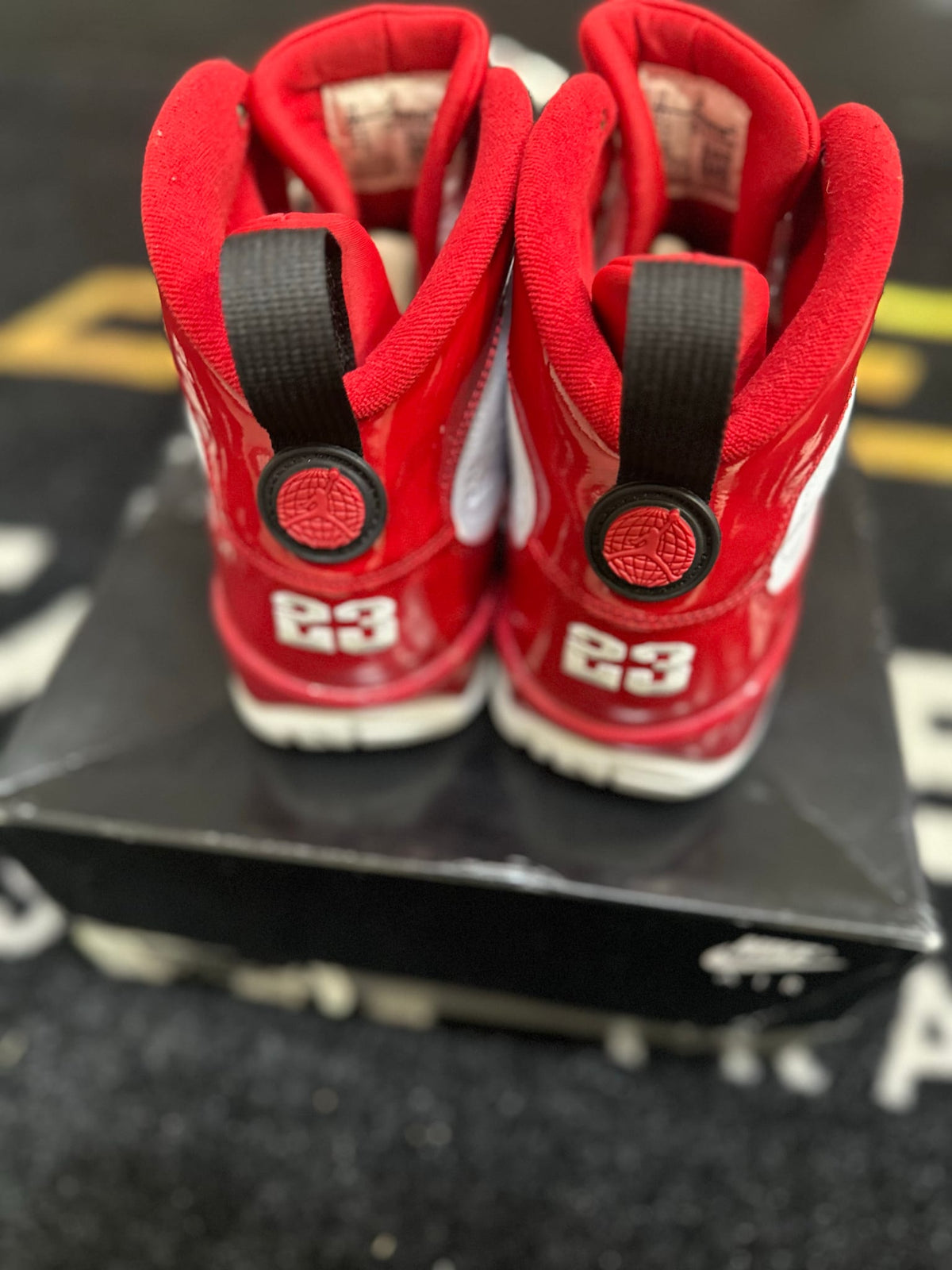 Air Jordan 9 Retro White Gym Red
