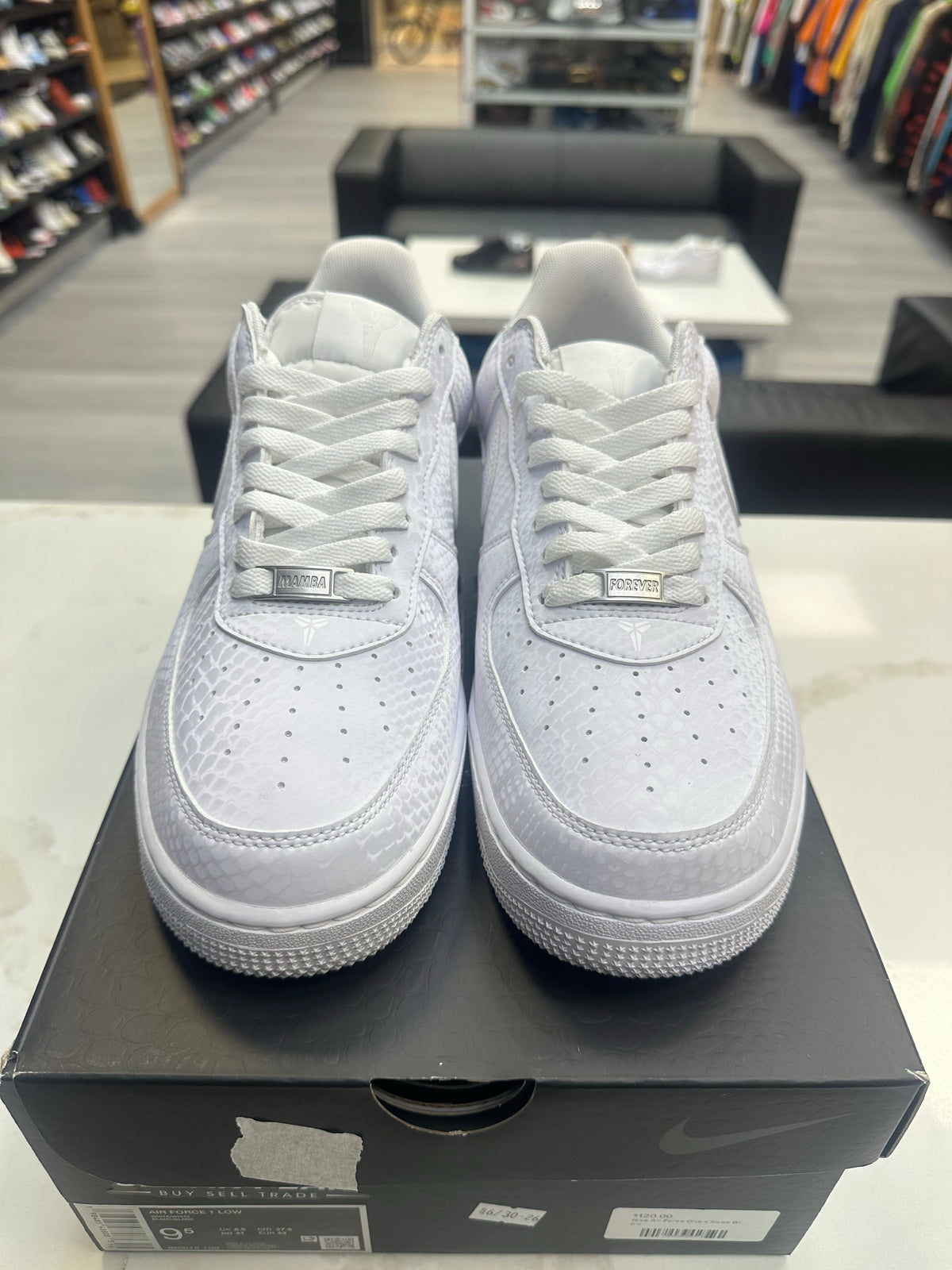 Nike Air Force 1 Low Kobe Bryant Forever White
