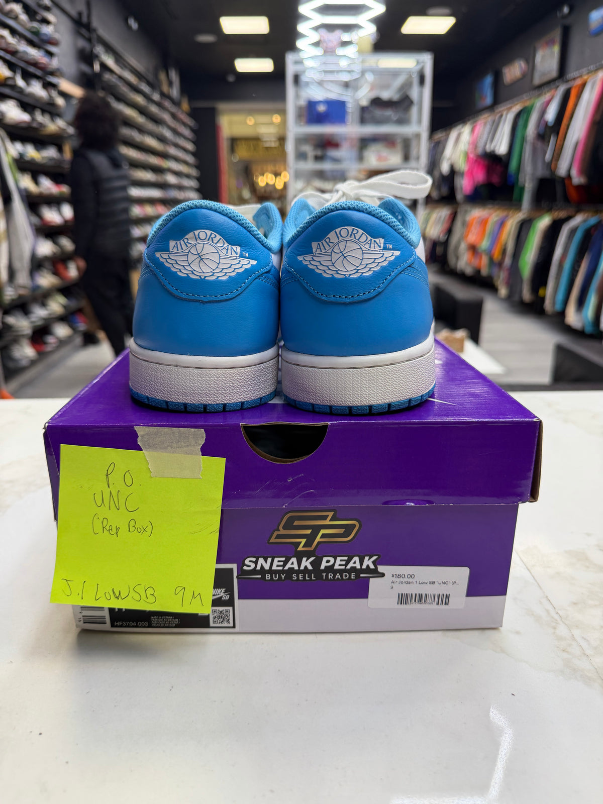 Jordan 1 Low SB UNC