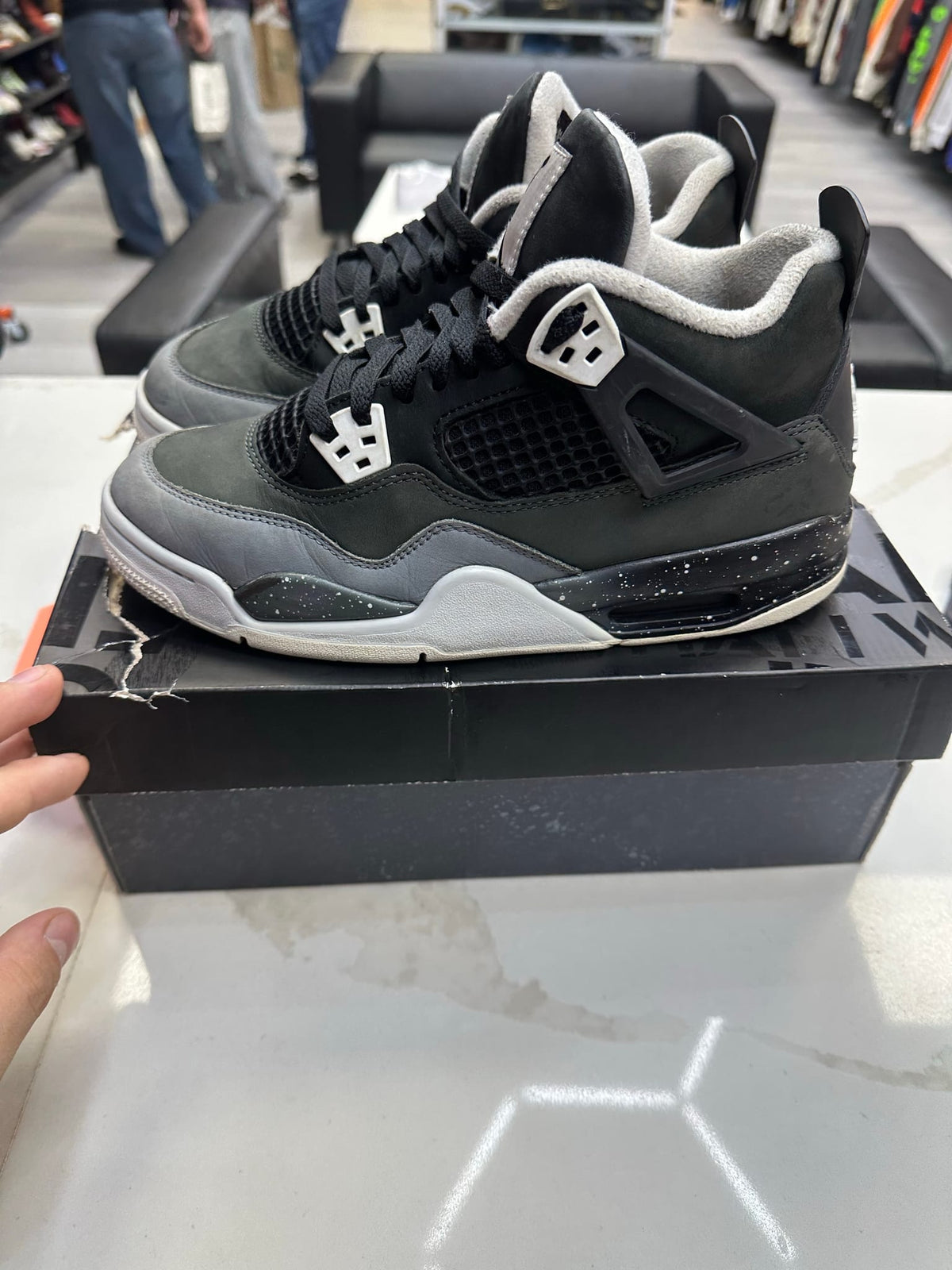 Jordan 4 Retro Fear (2024) (GS)