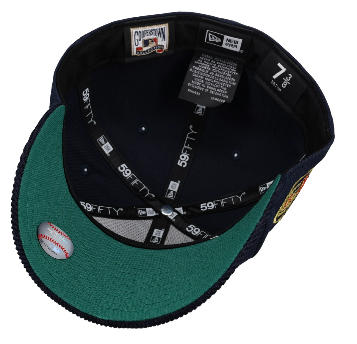 Capsule New York Yankees 1977 All Star Game Navy Trippy Logo 59Fifty Fitted Hat