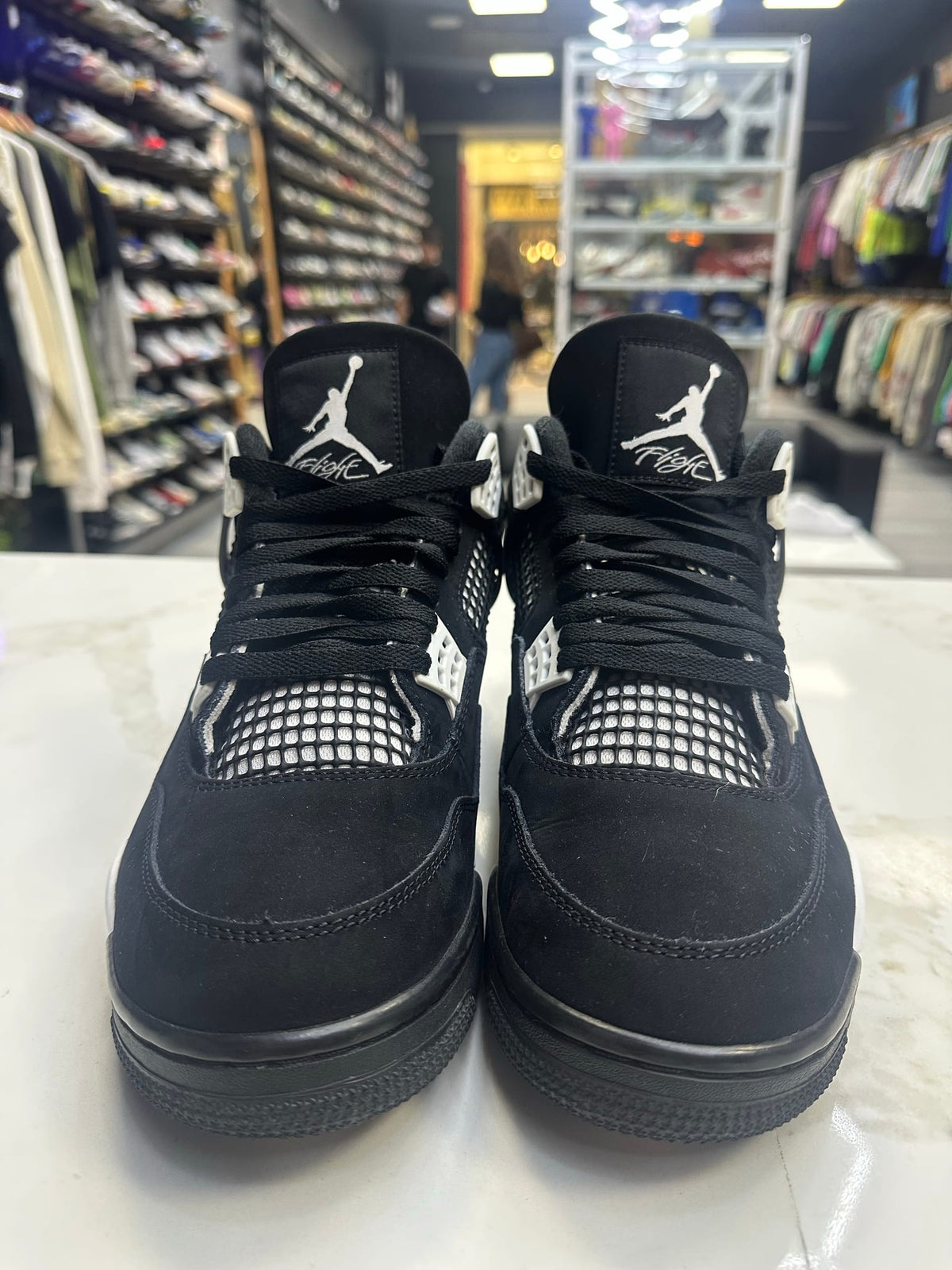Jordan 4 Retro White Thunder