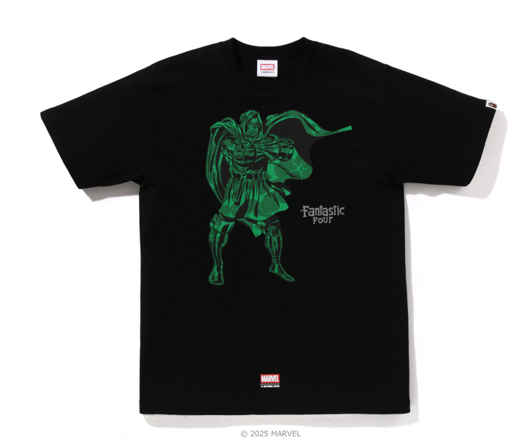 A Bathing Ape BAPE X Fantastic Four Dr. Doom Tee Black (FW24)