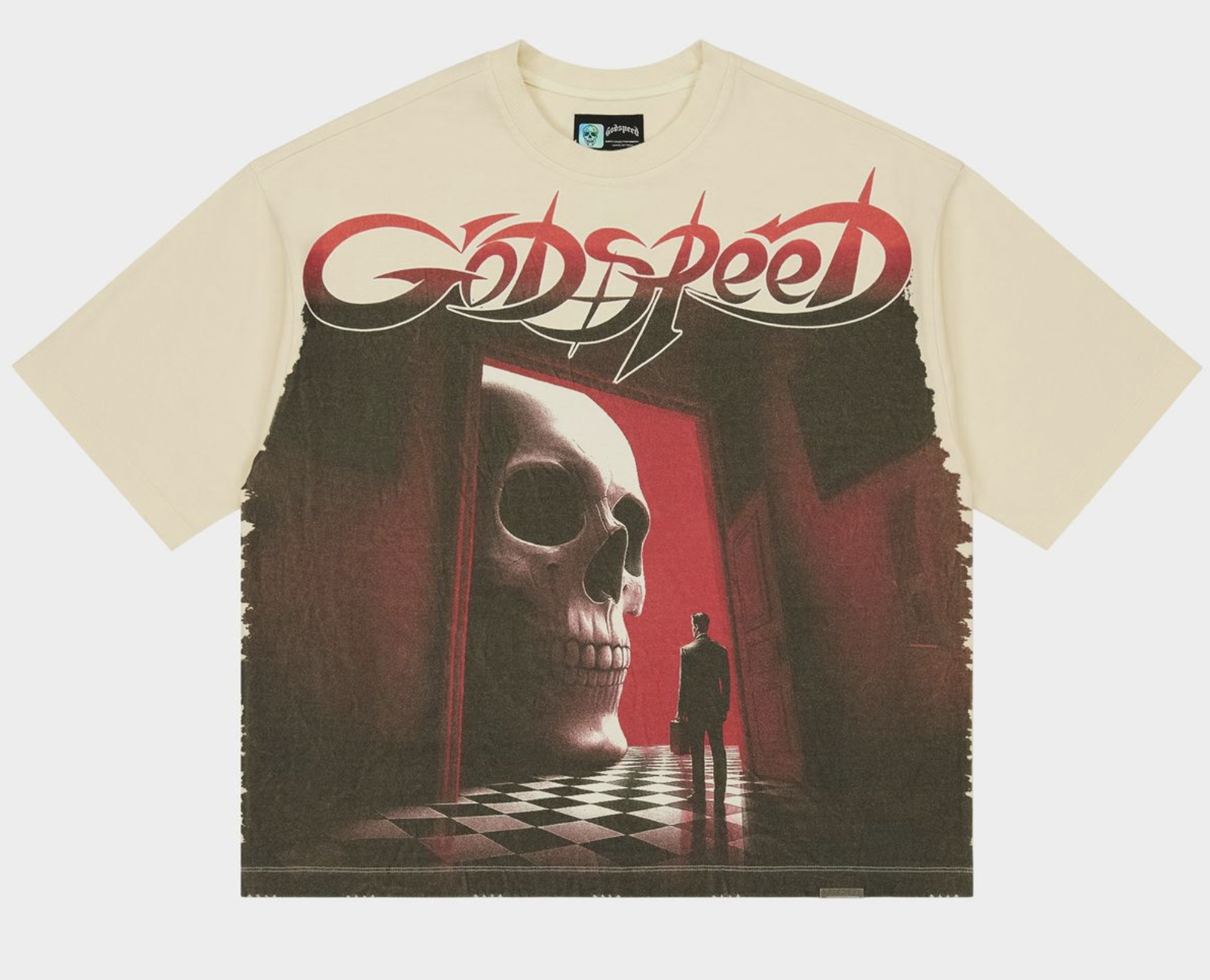 Godspeed "Fate's Doorstep" Tee Shirt (Bone)