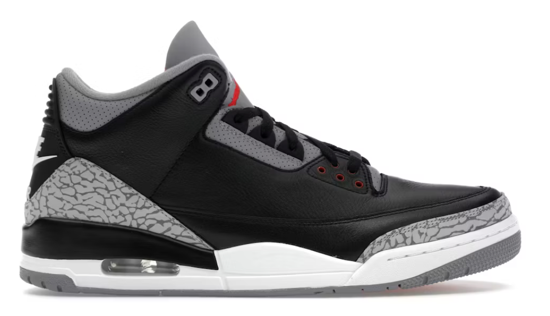 Jordan 3 Retro OG Black Cement (2024)
