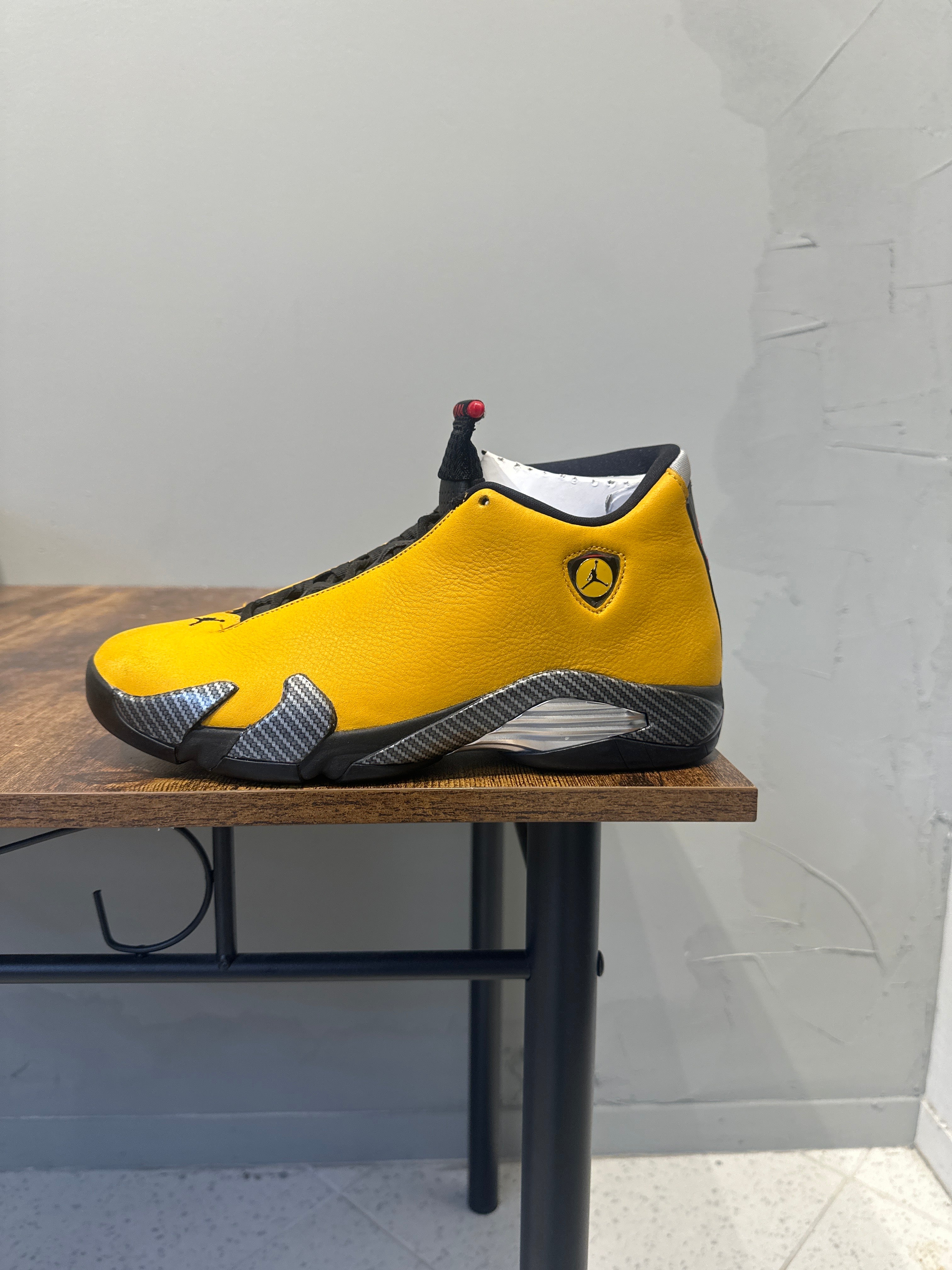 Air Jordan 14 "University Gold/ Yellow Ferrari" (Pre-Owned)