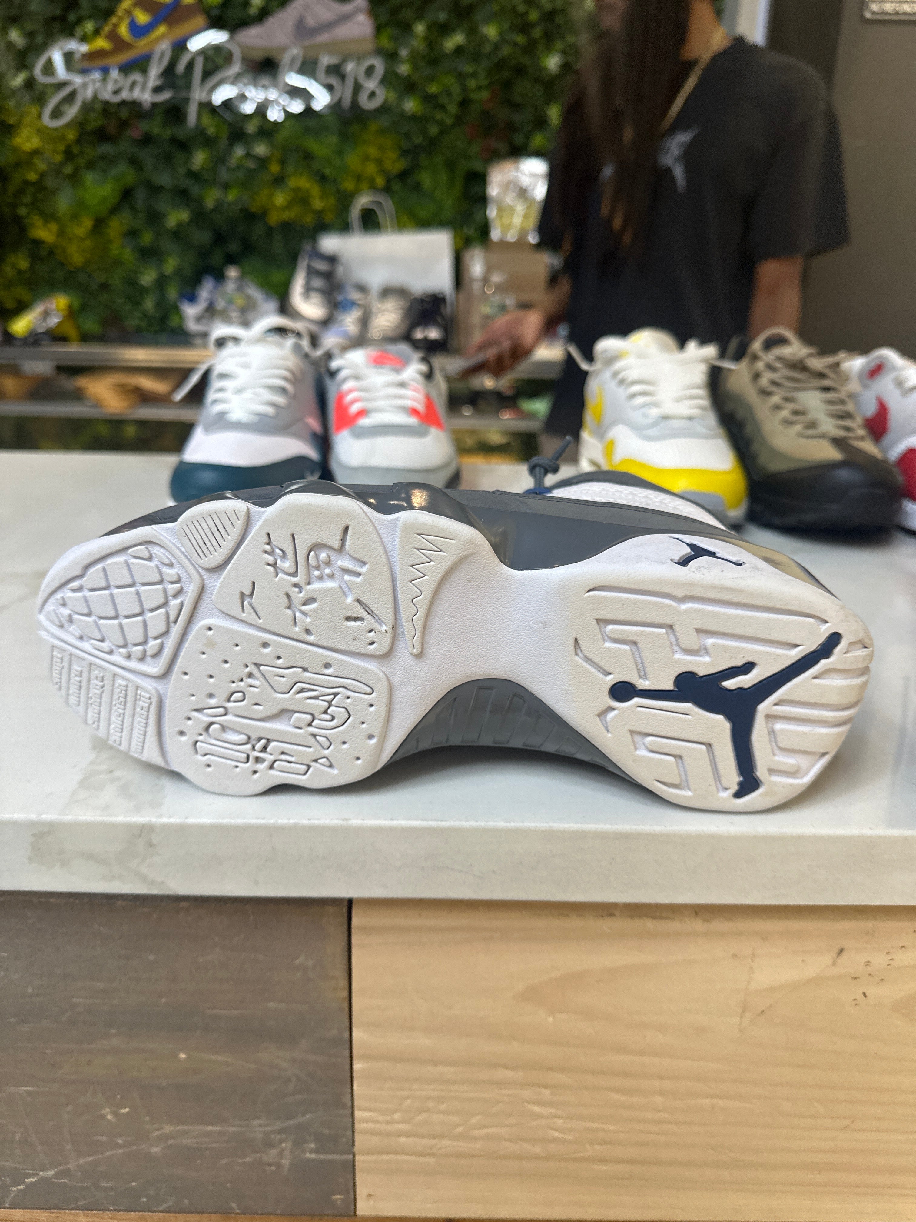 Air Jordan 9 "Flint Grey Blue" (pre-owned)