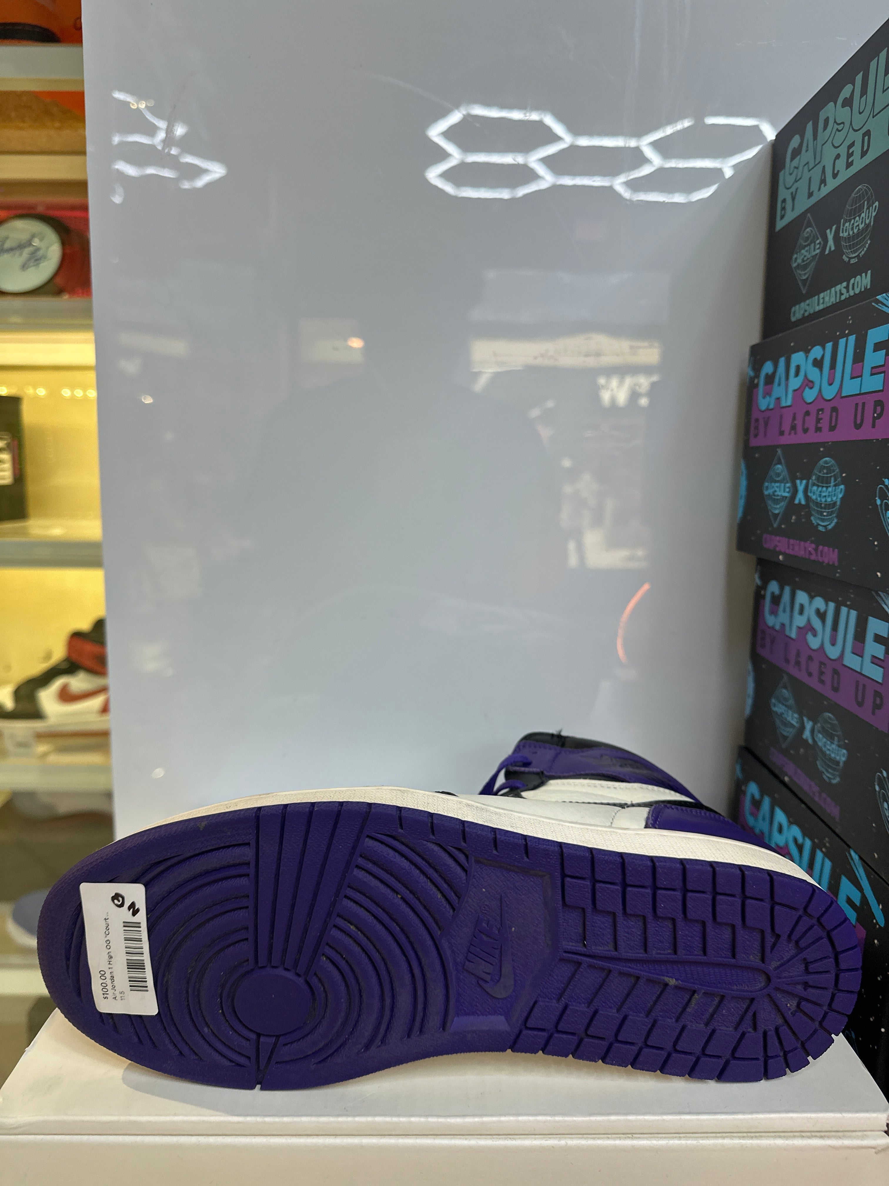 Air Jordan 1 High OG "Court Purple" (Pre-Owned)