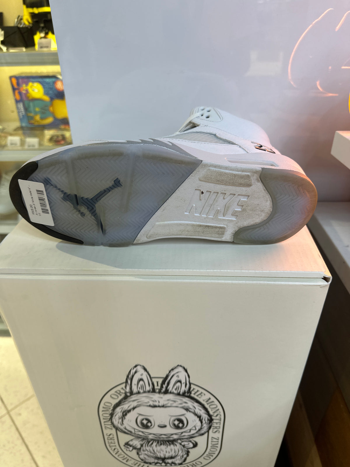 Air Jordan 5 "White Metallic" (pre-owned)