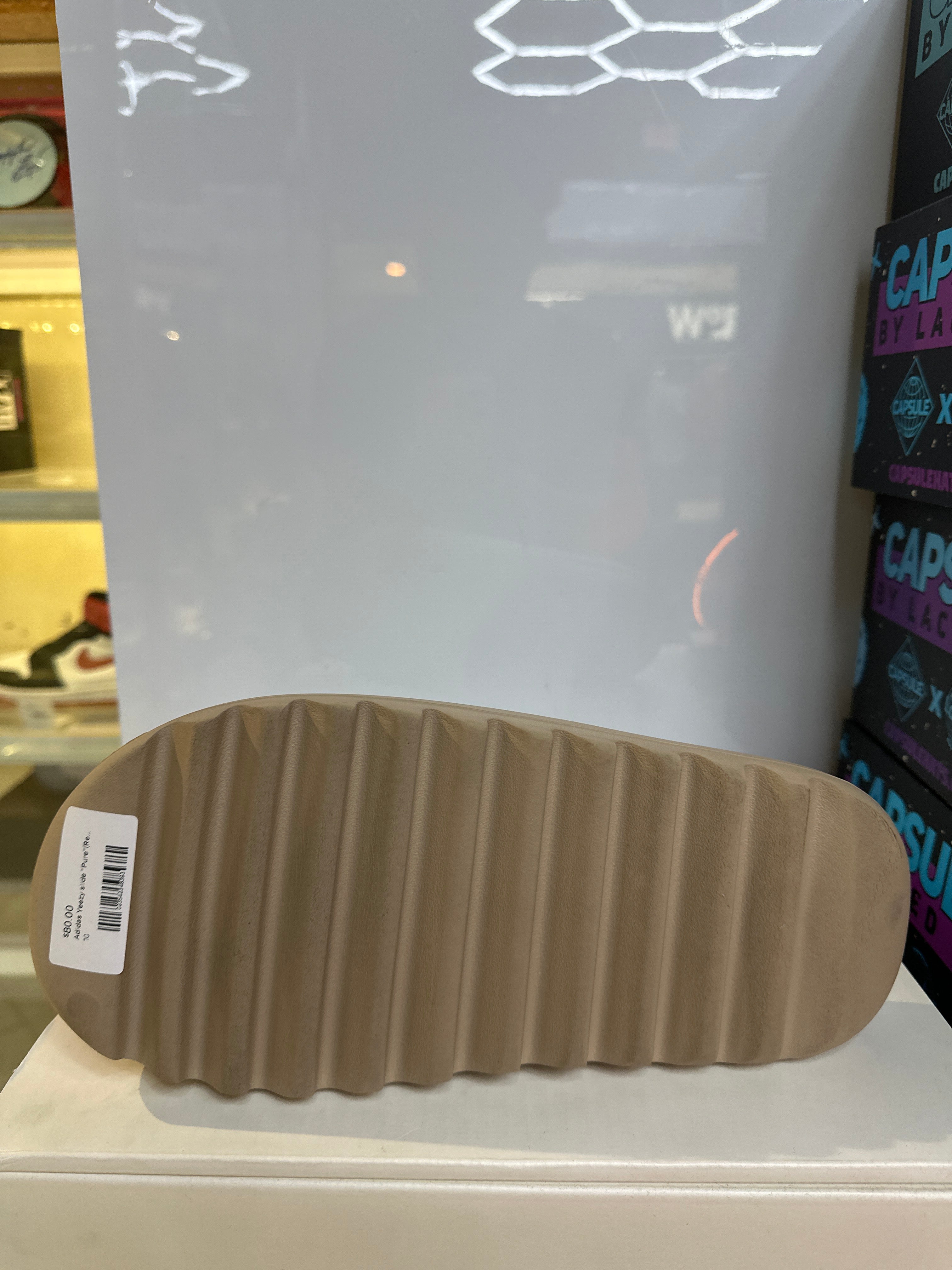 Adidas Yeezy slide "Pure"(Restock)(Pre-Owned)