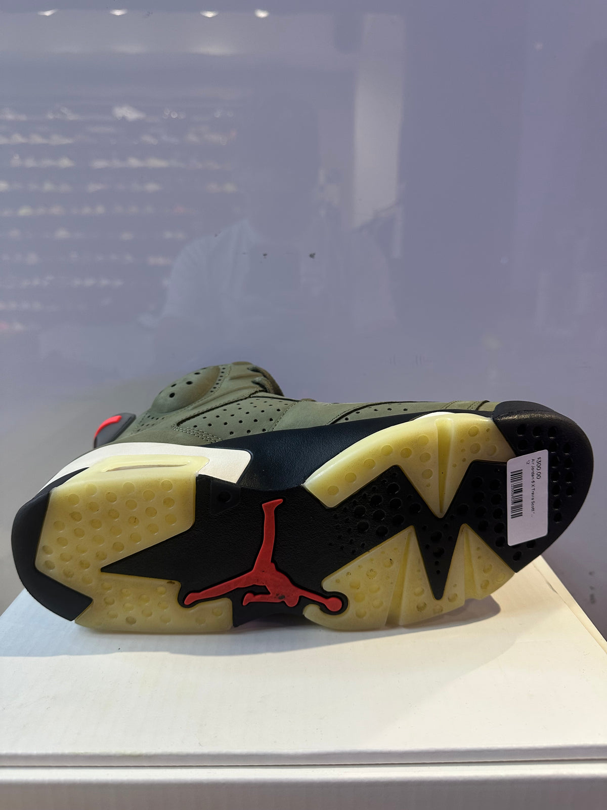 Air Jordan 6 X Travis Scott "Olive"(Pre-Owned)