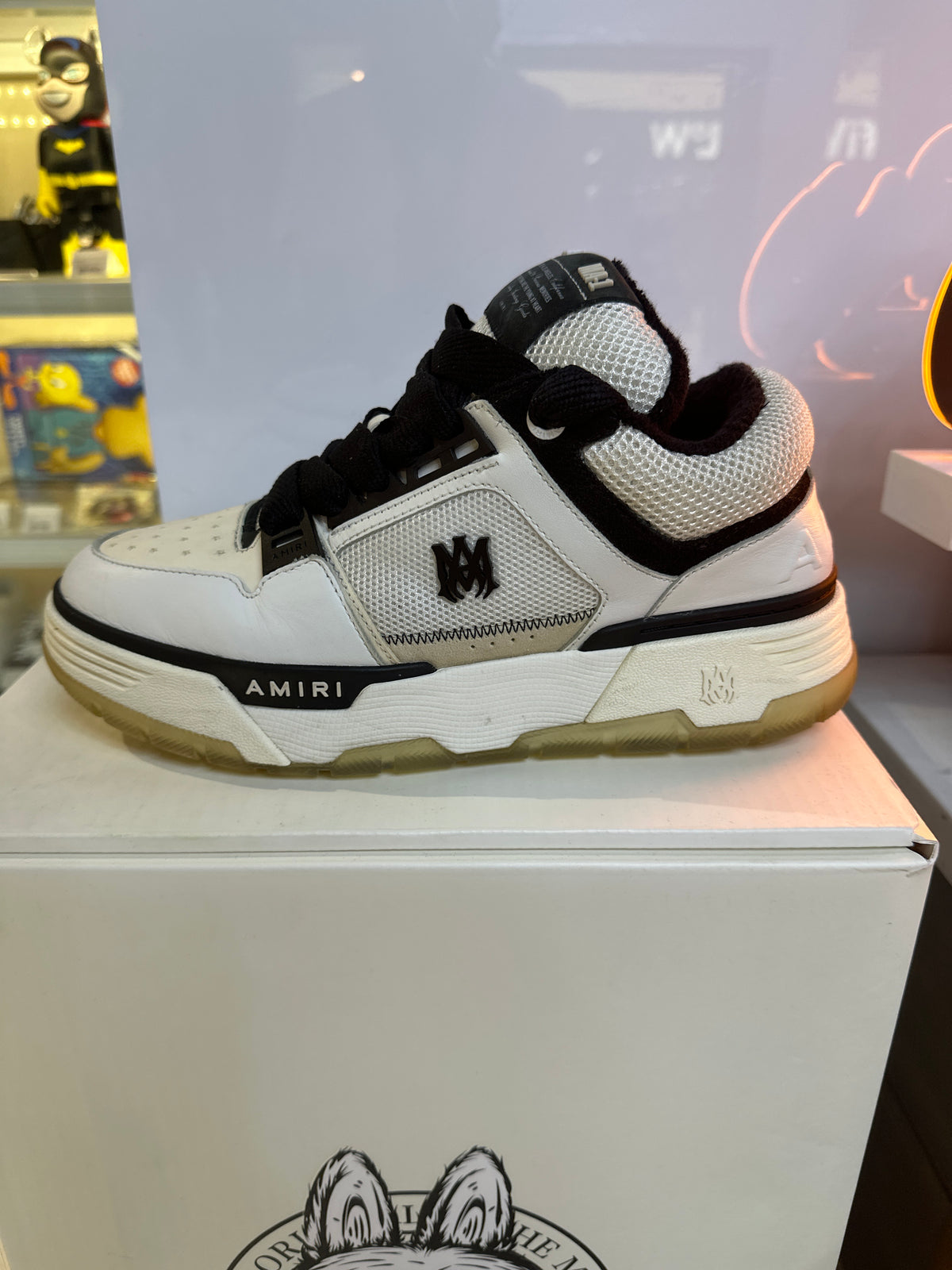 Amiri MA-1 Low "White/Black" (pre-owned)