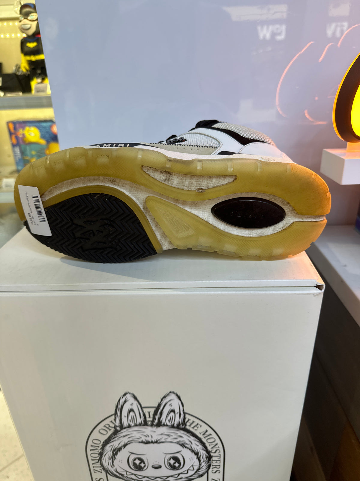 Amiri MA-1 Low "White/Black" (pre-owned)