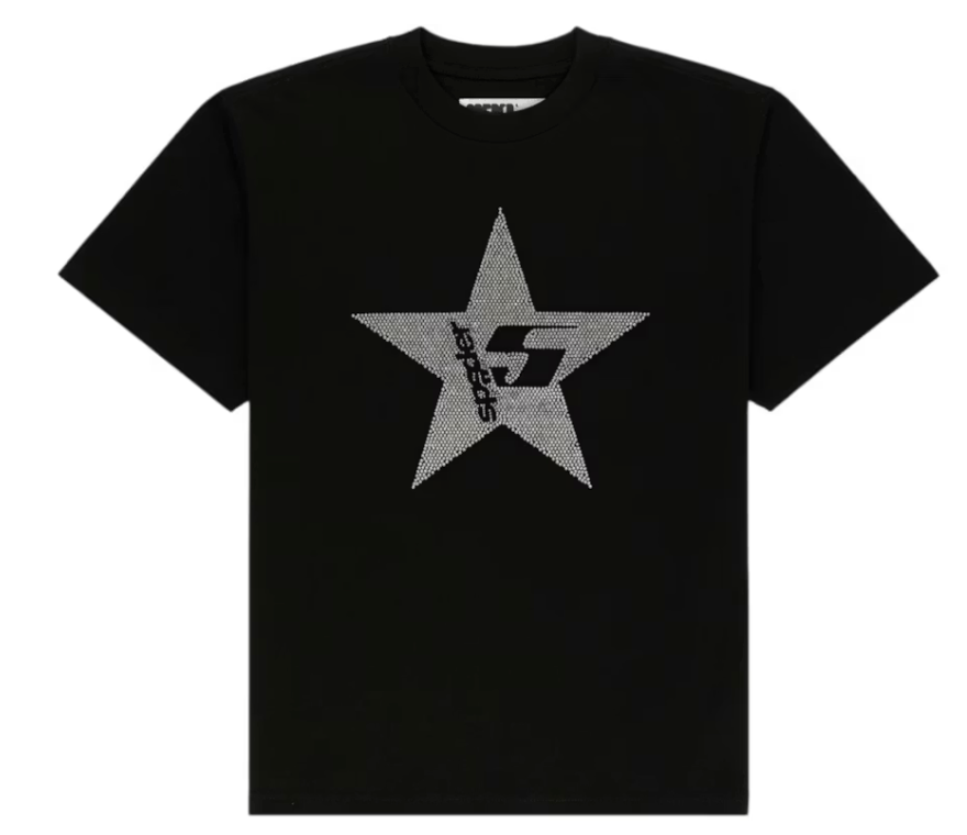Sp5der Worldwide Five Day Tee Black