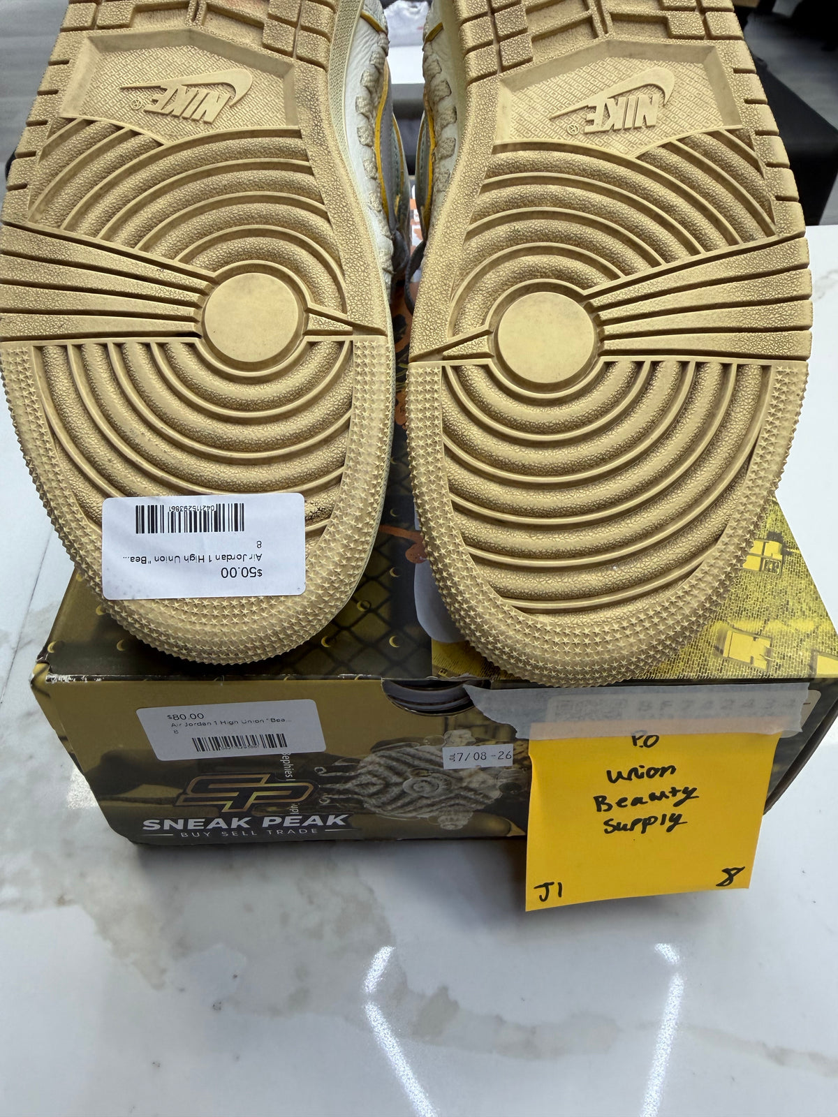Jordan 1 Retro High OG SP Union LA Bephies Beauty Supply Summer of ‘96