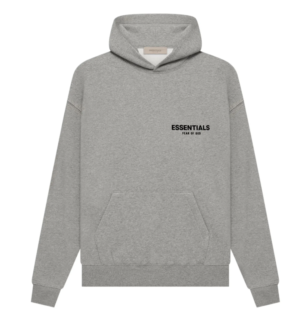Fear of God Essentials Hoodie Dark Oatmeal (SS22)