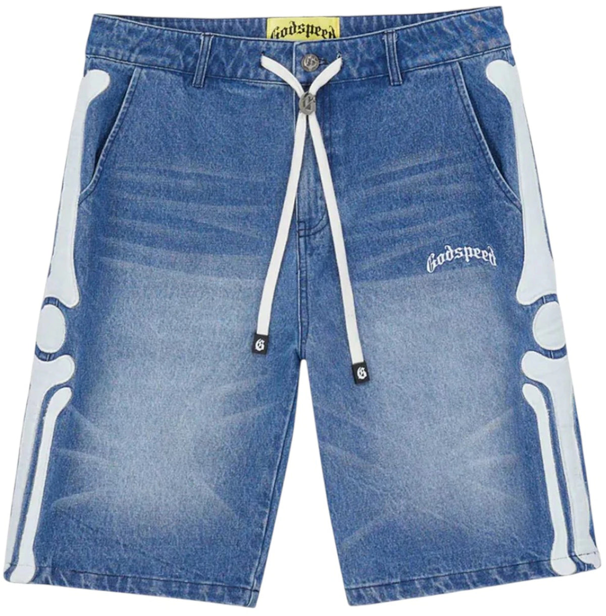 Godspeed Femur Denim Shorts Blue
