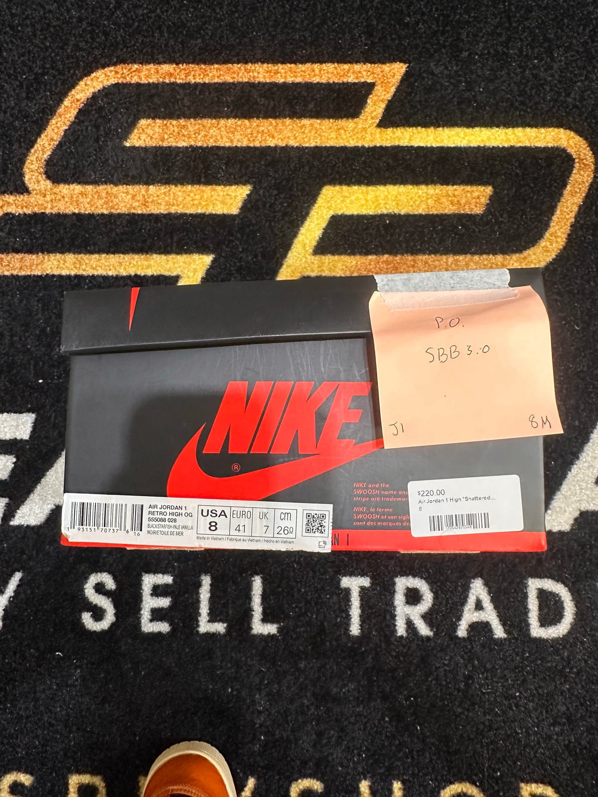 Jordan 1 Retro High Shattered Backboard 3.0