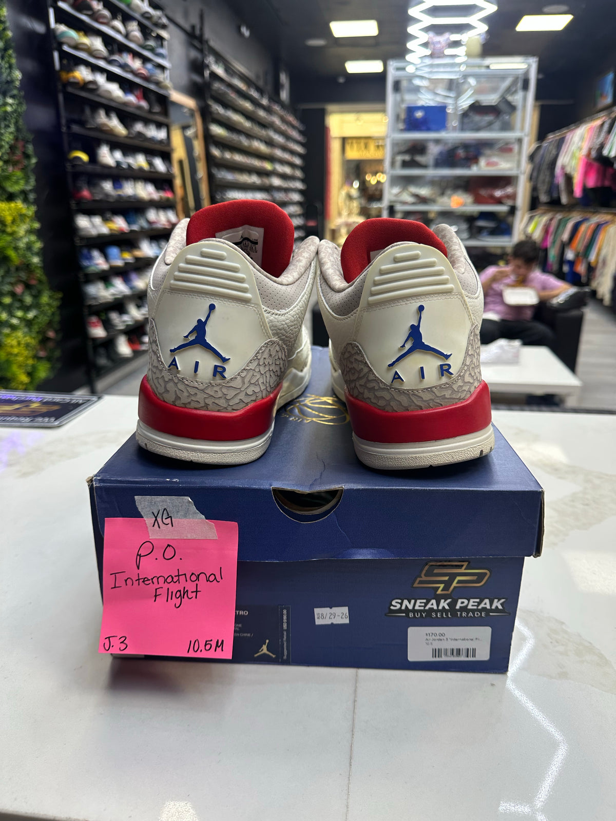 Jordan 3 Retro International Flight