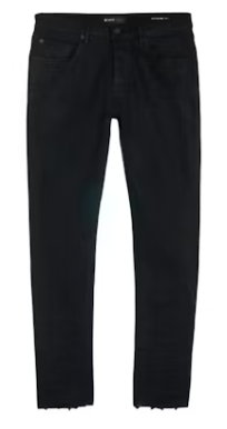 Purple Brand Black Resin 3/D Jean