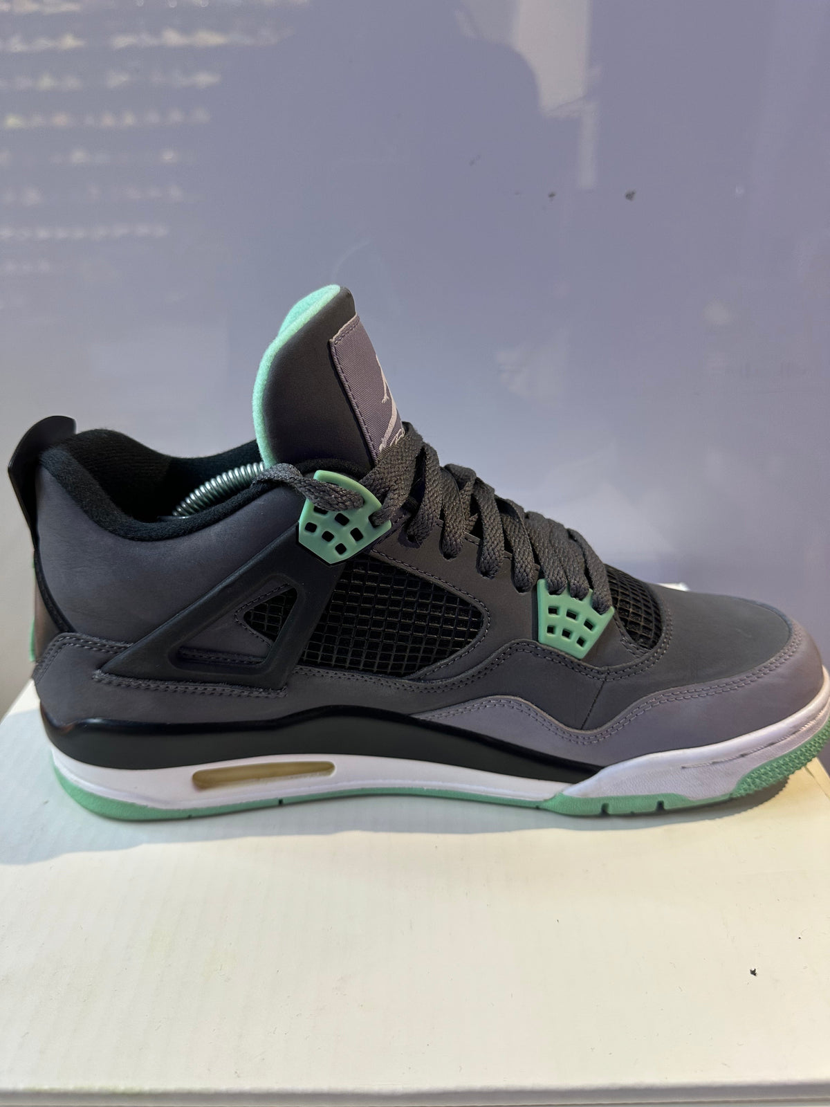 Jordan 4 Retro Green Glow