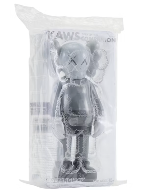 KAWS "Companion Open Edition" Vinyl Figure (Grey)