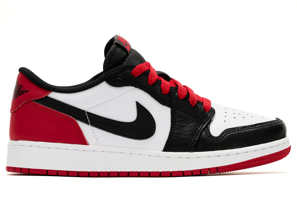 Air Jordan 1 Retro Low OG Black Toe (2023) (GS)