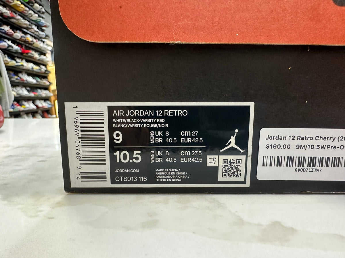 Jordan 12 Retro Cherry (2023)
