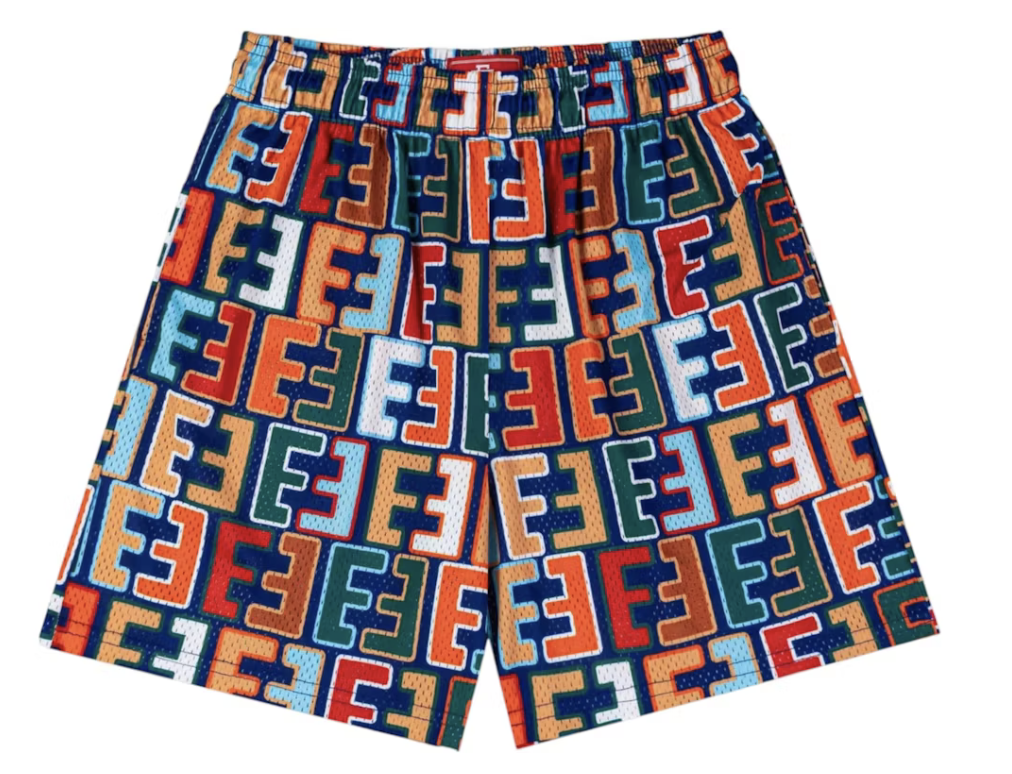 Eric Emanuel EE Pattern Basic/Core Short "Navy/Multicolor"