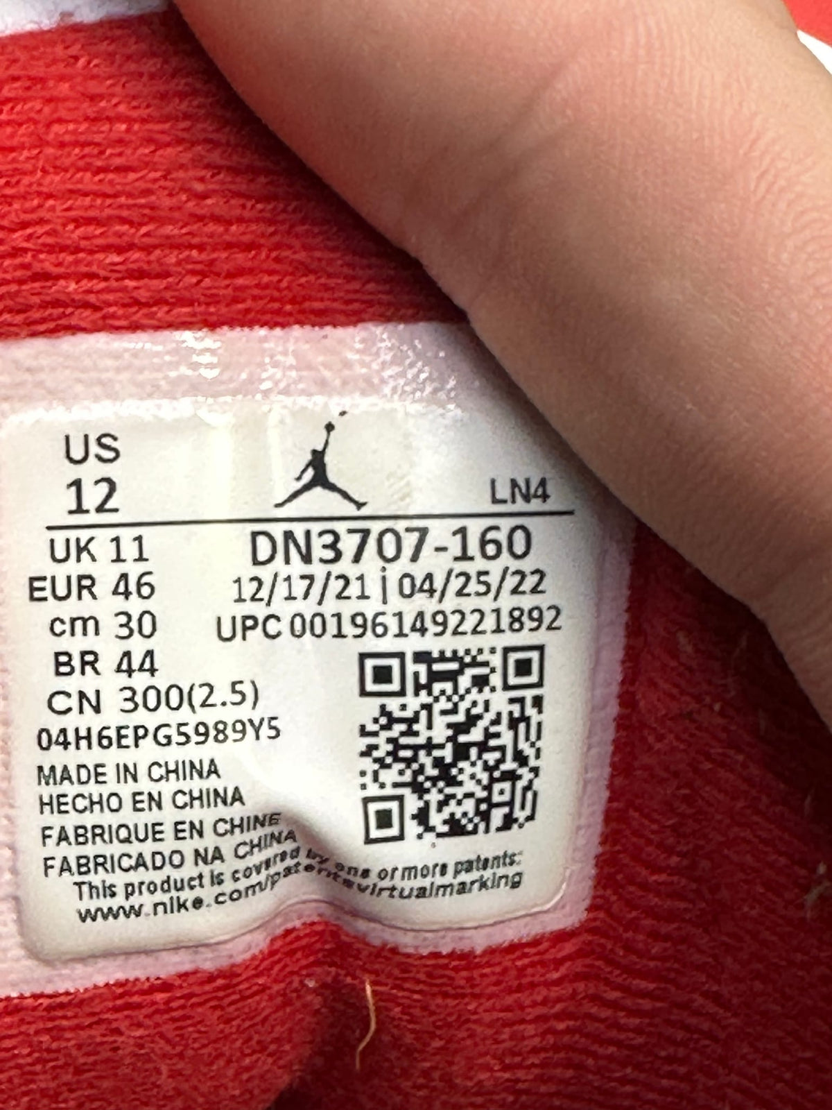 Jordan 3 Retro Fire Red (2022)