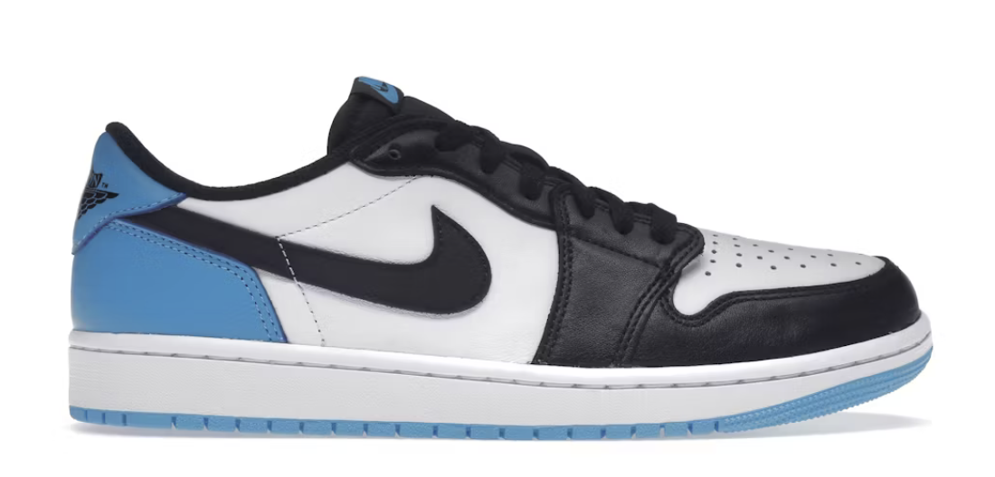 Air Jordan 1 Low "Black Dark Powder Blue"