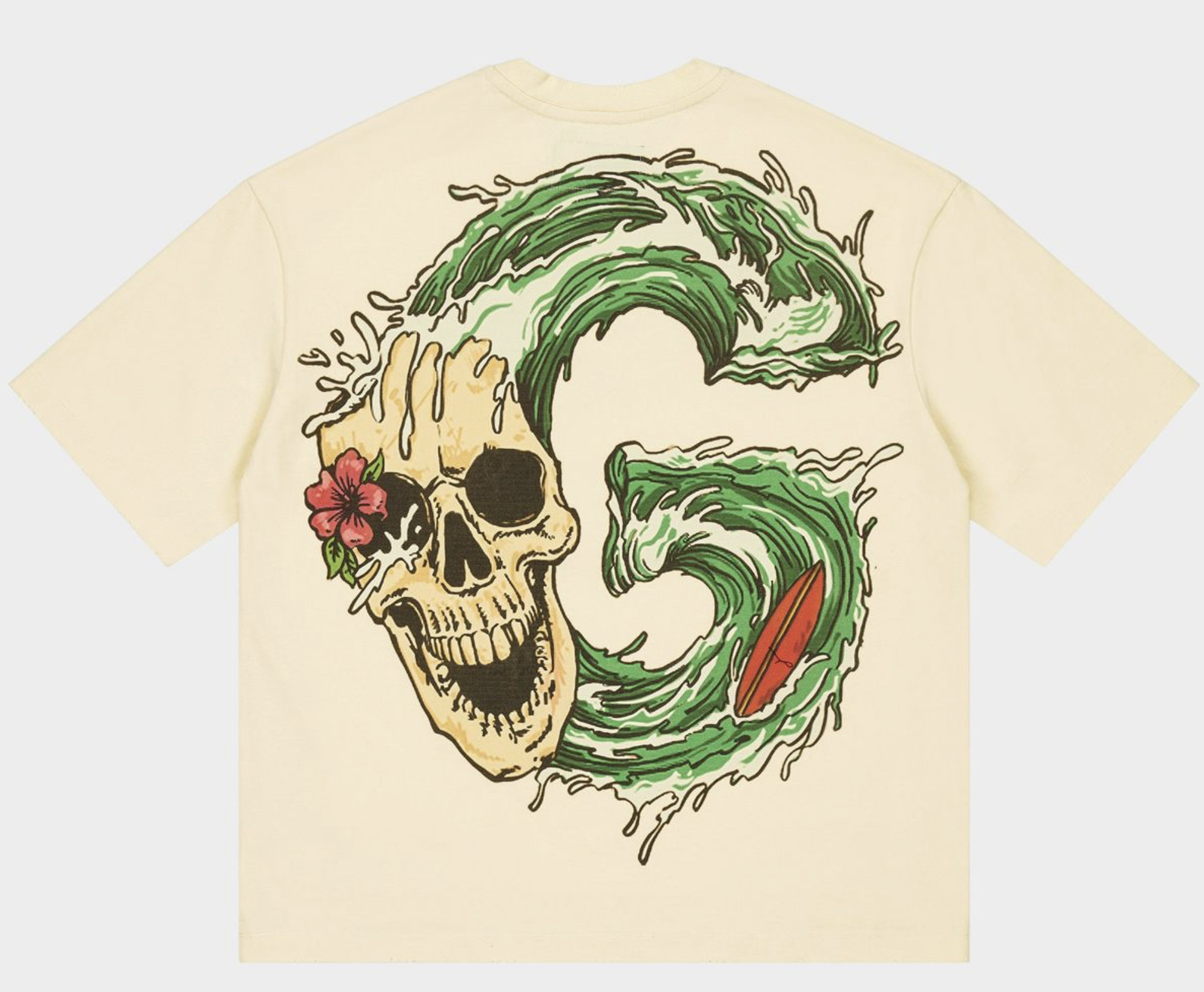 Godspeed "Surf's Up" Tee Shirt (Bone)