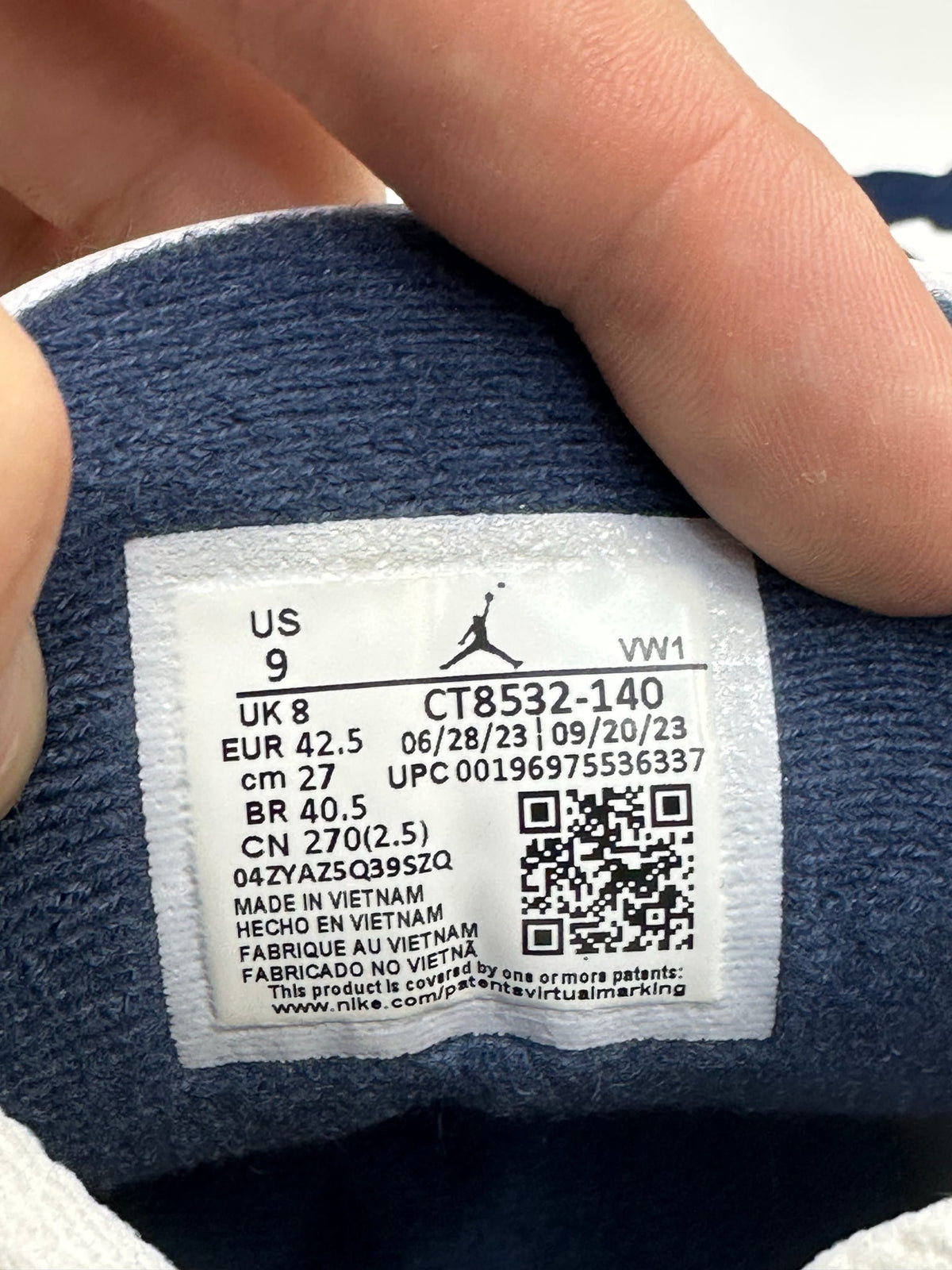 Jordan 3 Retro Midnight Navy