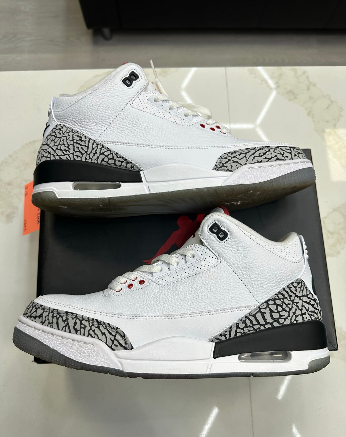 Jordan 3 Retro Free Throw Line White Cement