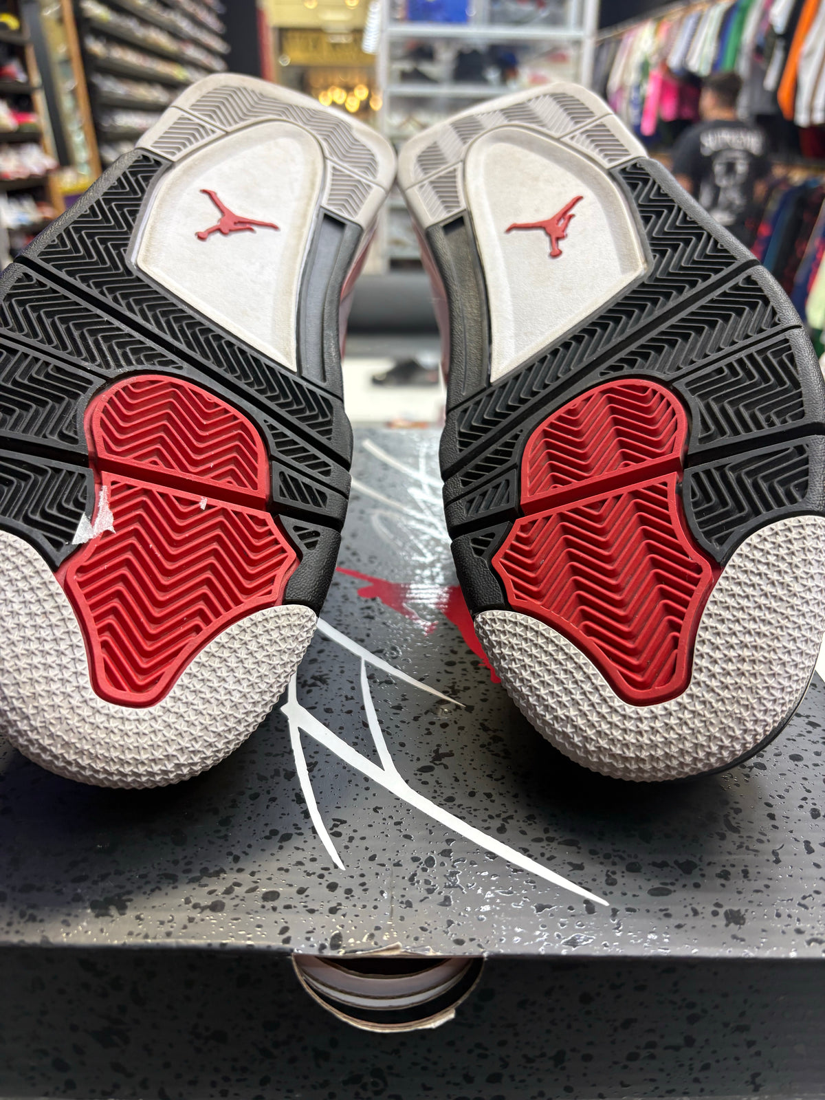 Jordan 4 Retro Red Cement