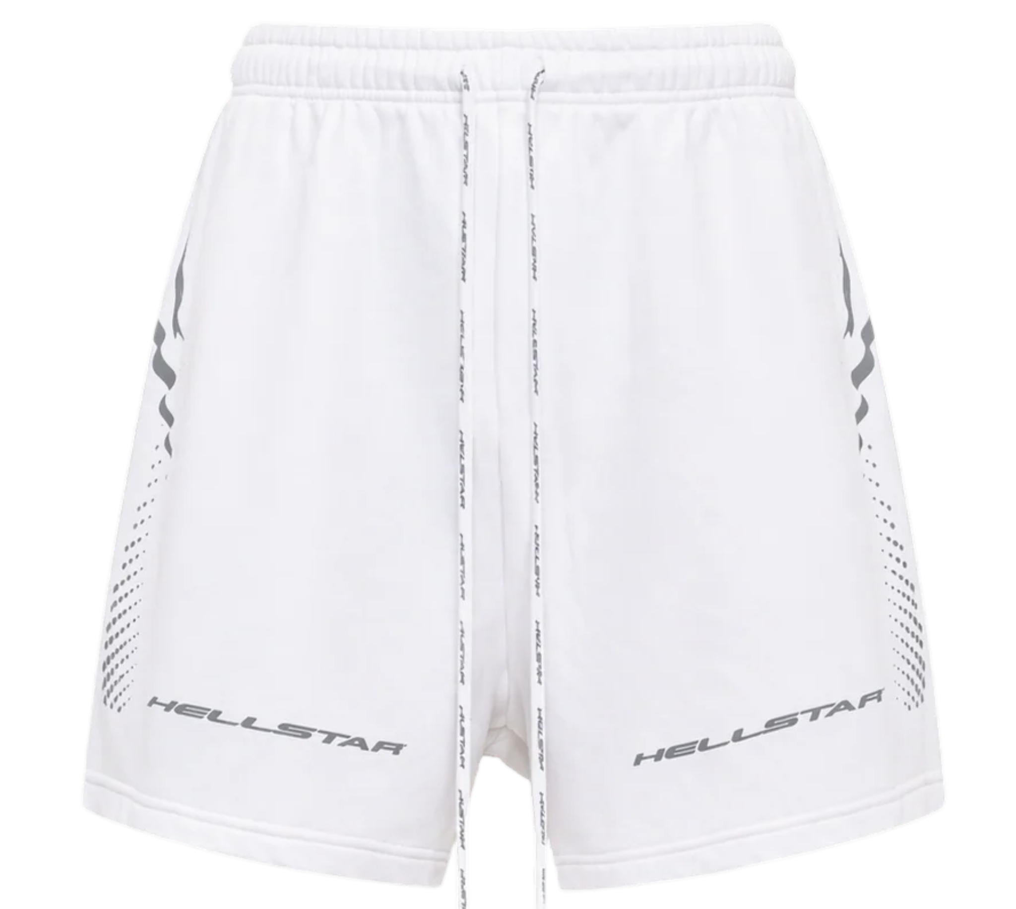 Hellstar "Hype Flight" Sweatshorts (White)