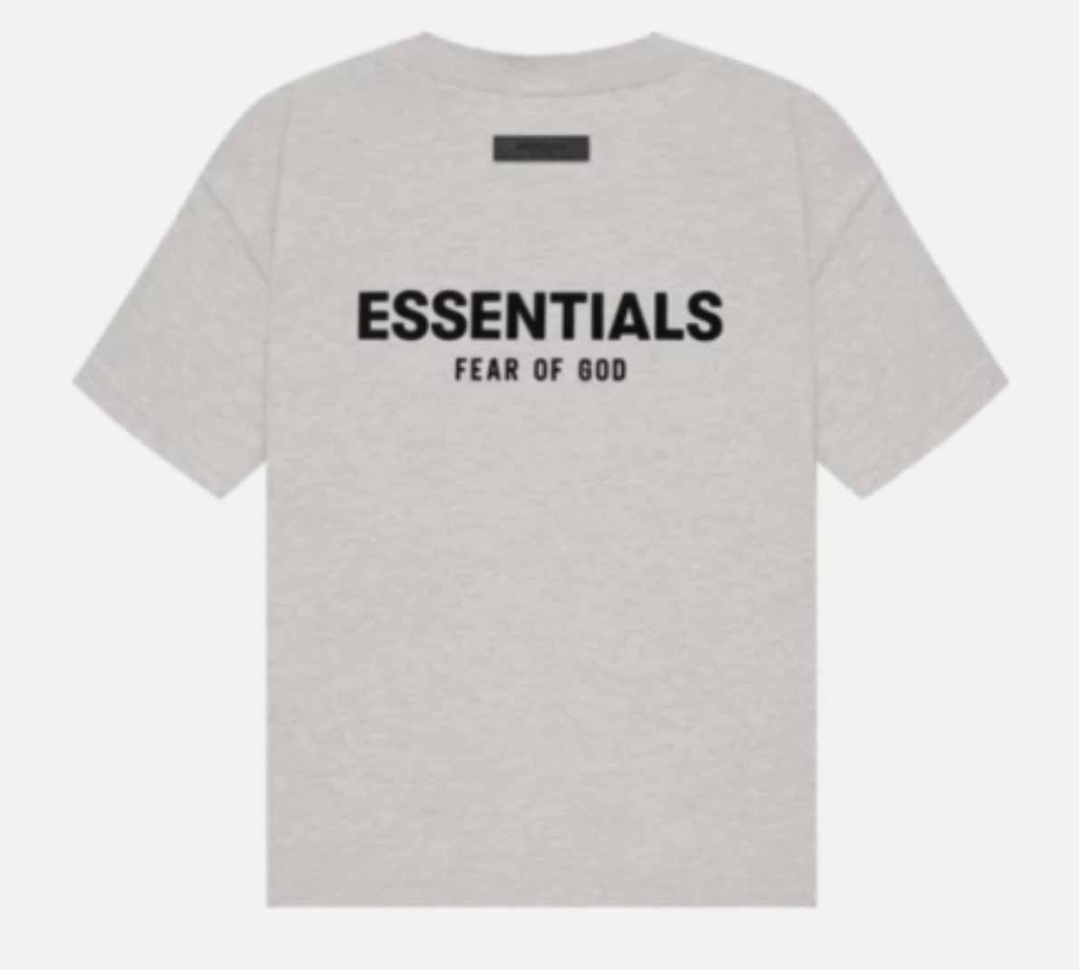 Essentials Fear Of God Tee Light Oatmeal