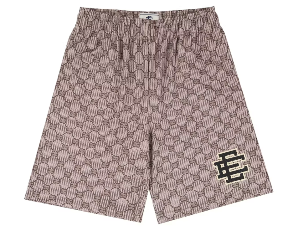Eric Emanuel EE Baggy Short (Beige EE Print/Black)