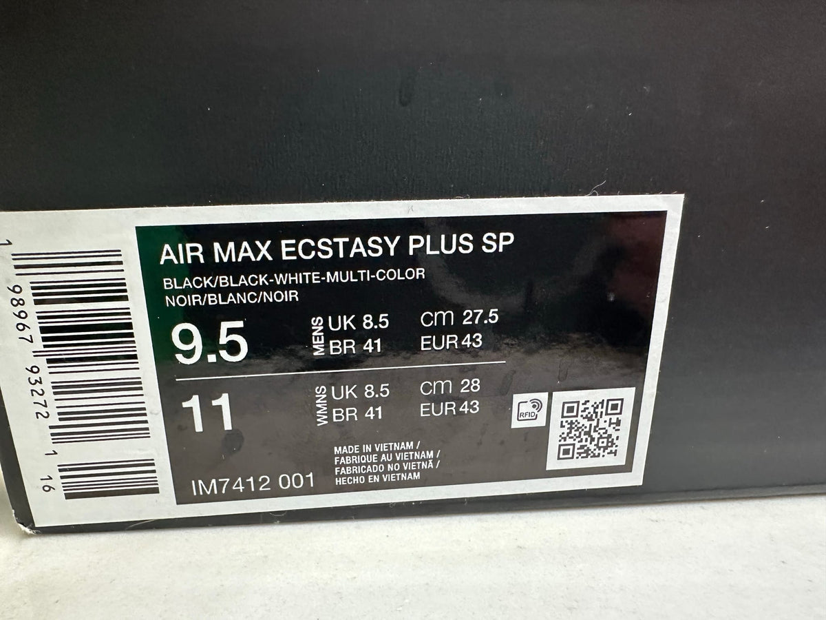 Nike Air Max 2001 Air Ecstasy Supreme Black