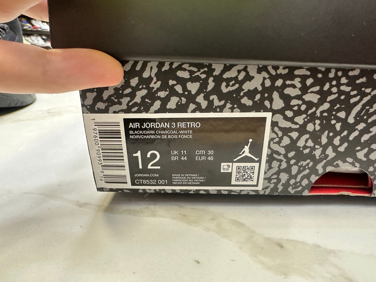 Jordan 3 Retro Black Cat (2025)