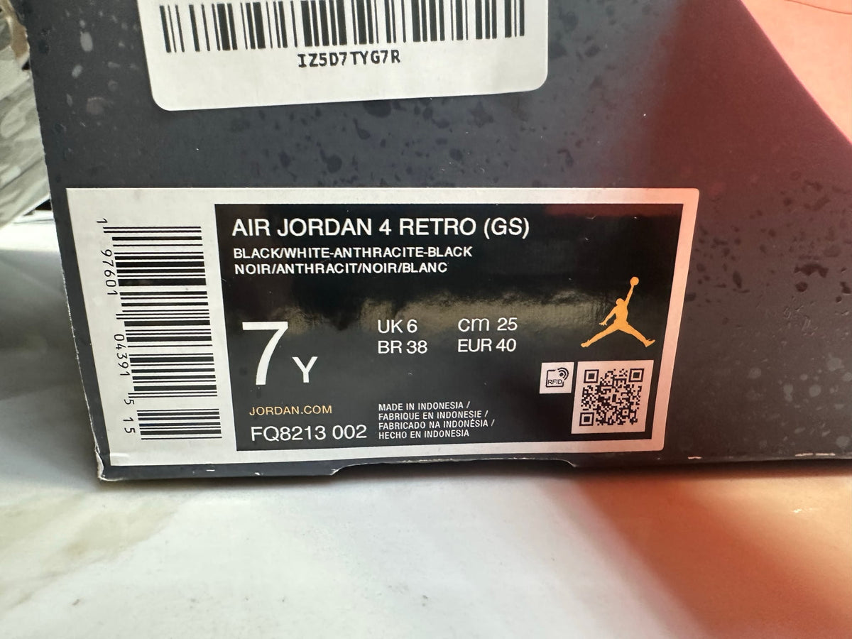 Jordan 4 Retro Fear (2024) (GS)