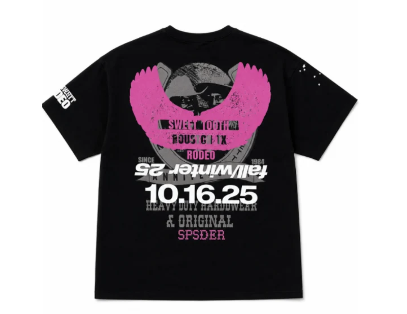 SP5DER Rodeo Texas Tee "Black"
