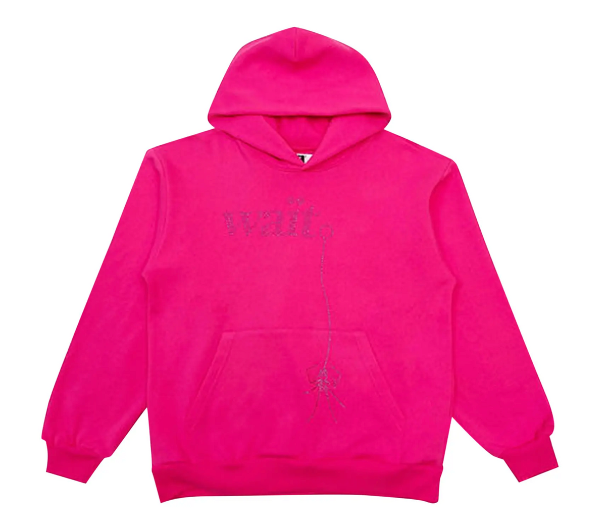 Sp5der Wait Hoodie Pink