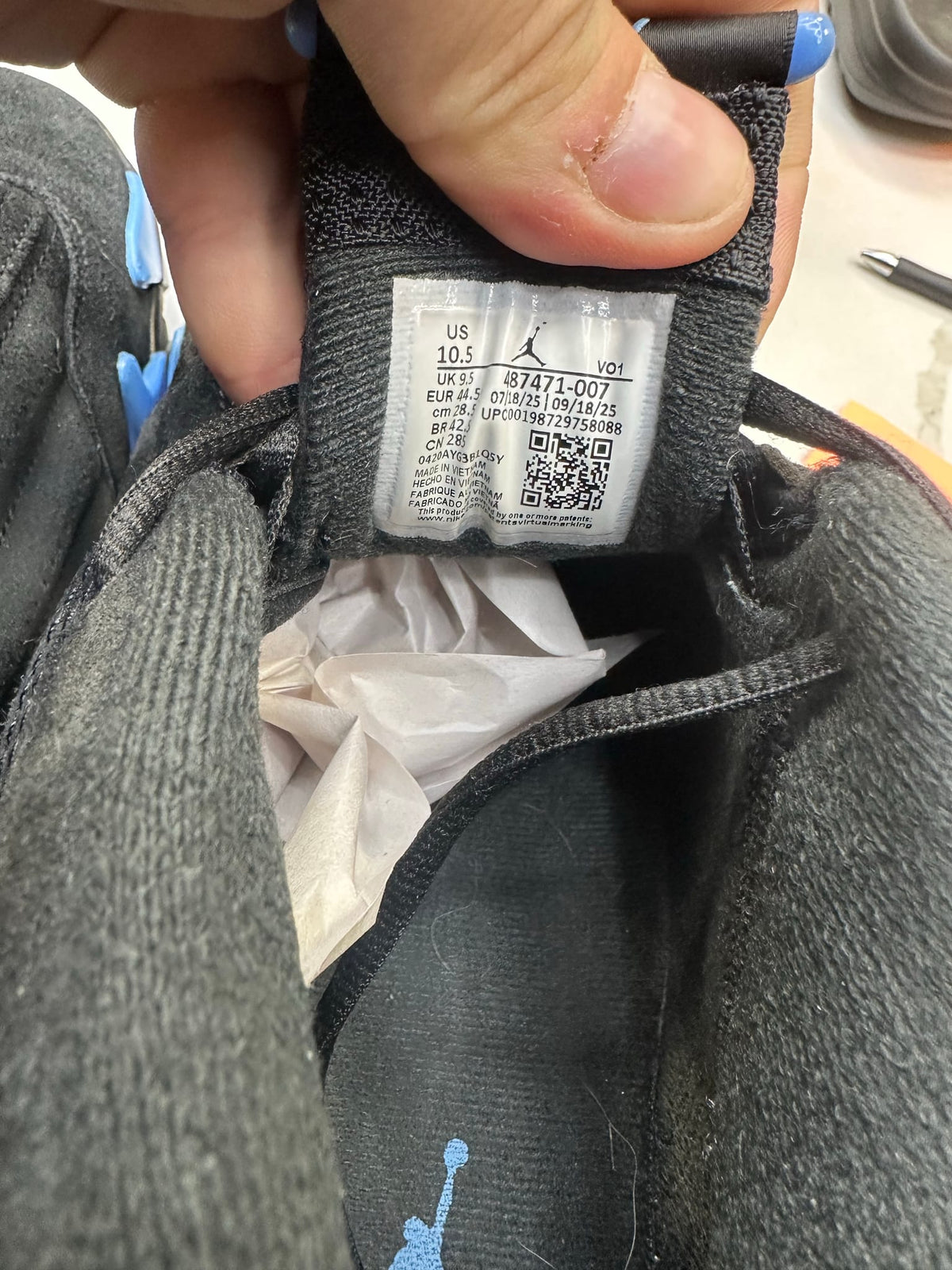Jordan 14 Retro Black University Blue (2026)