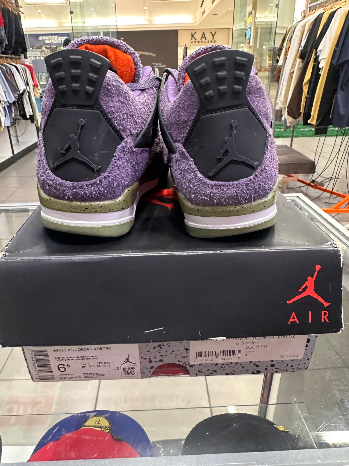 Jordan 4 Retro Canyon Purple (Women's)