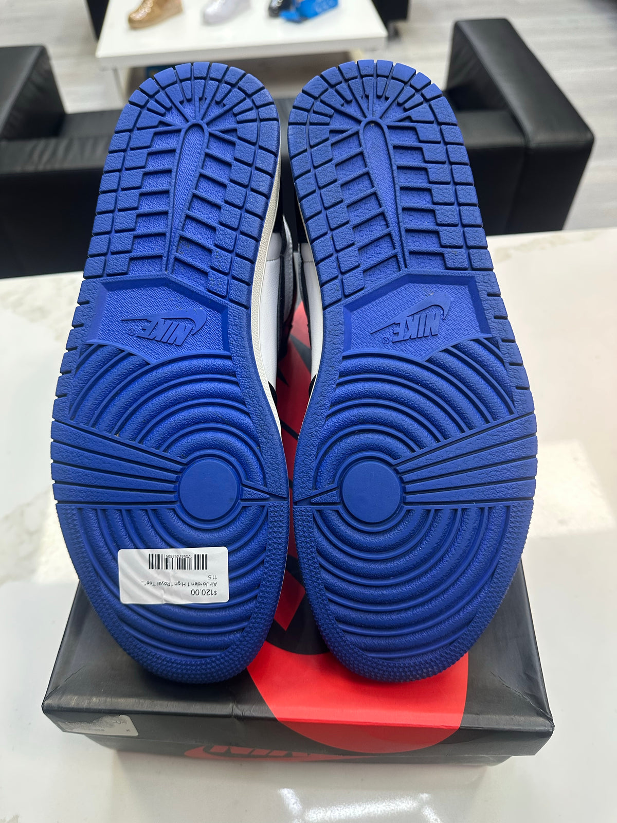 Jordan 1 Retro High Royal Toe