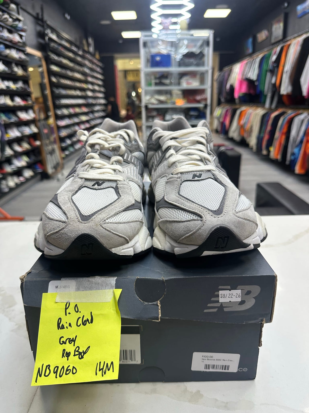 New Balance 9060 Rain Cloud Grey