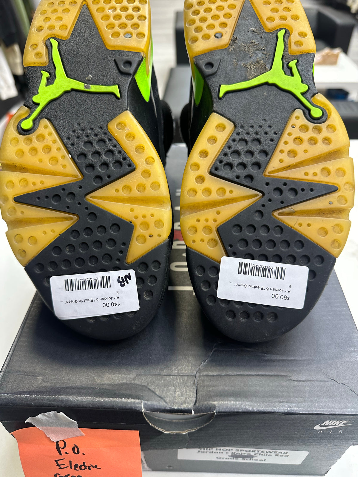 Jordan 6 Retro Electric Green